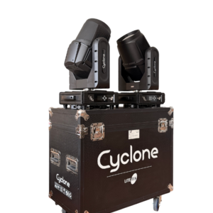 Cabeza Movil Beam Cyclone Lite Tek Para Exteriores 420w Case con 2 Cabezas